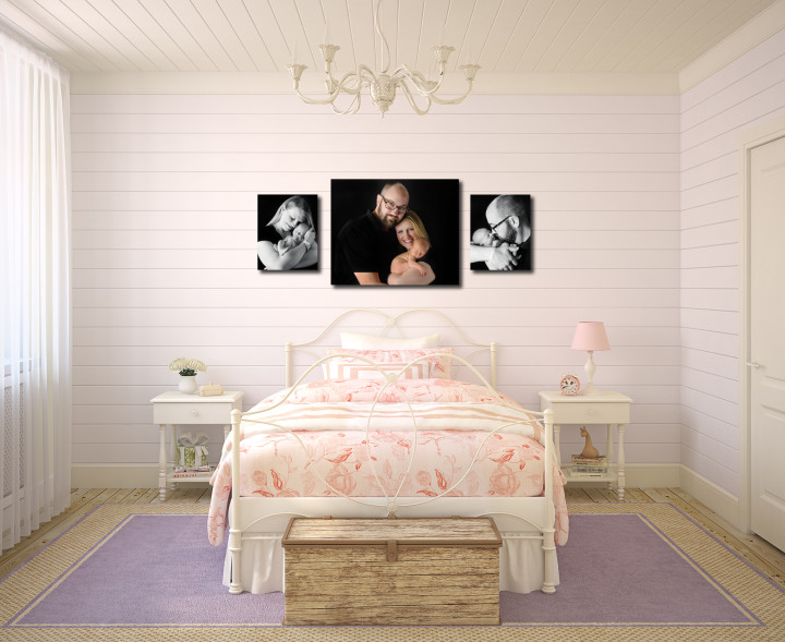Choosing the best way to display portraits in your home | Dazzling Light Photography | Round Rock, TX Portrait Photographer