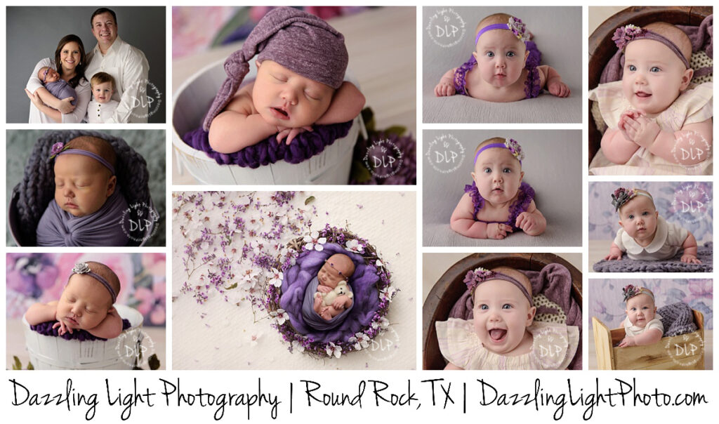 Round Rock Baby Photographer Dazzling Light Photography